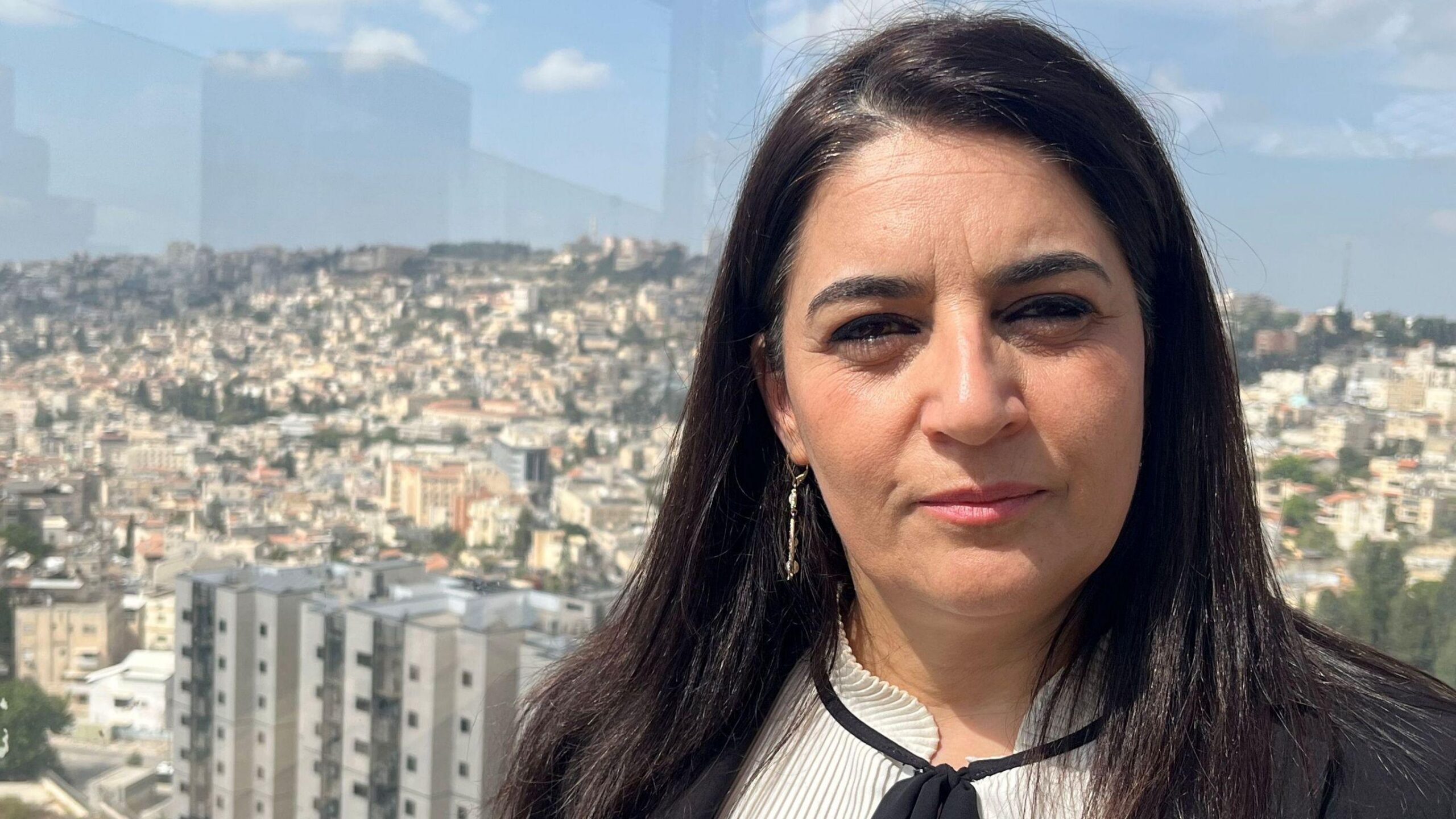 Suha Salman Mousa, directora ejecutiva del Centro Mossawa