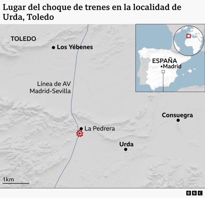 Mapa de la localidad. 