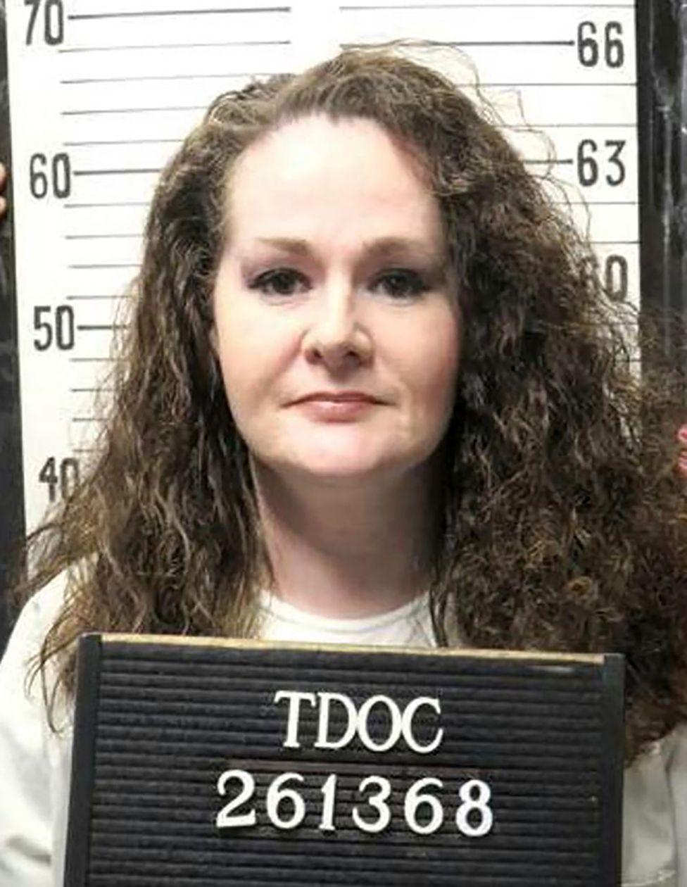 Fotografía de Christa Pike, reclusa del Departamento Correccional de Tennessee, la única mujer condenada a muerte en ese estado.