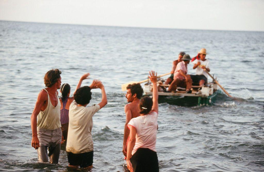 Cubanos balseros